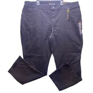 Lee Jeans Womens 20W‎ Black Stretchy Momcore Normalcore Academia NWT